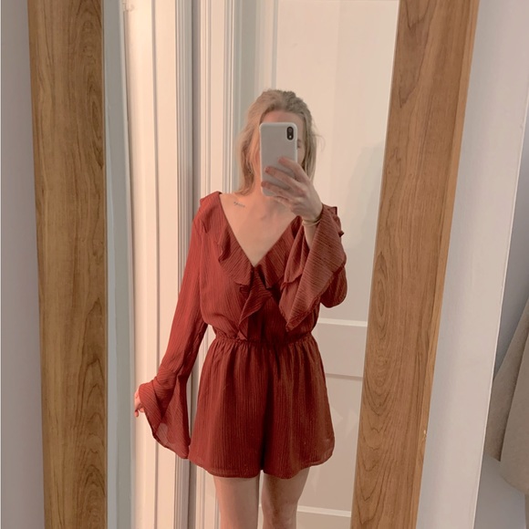 Long Sleeve Romper - Picture 1 of 5